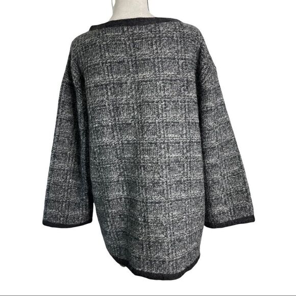 Leon Max Limited Edition Mohair Wool Blend Gray‎ Sweater - Large - Picture 10 of 10